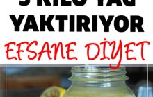 5 Günde 3 Kilo Yağ Yaktıran Diyet
