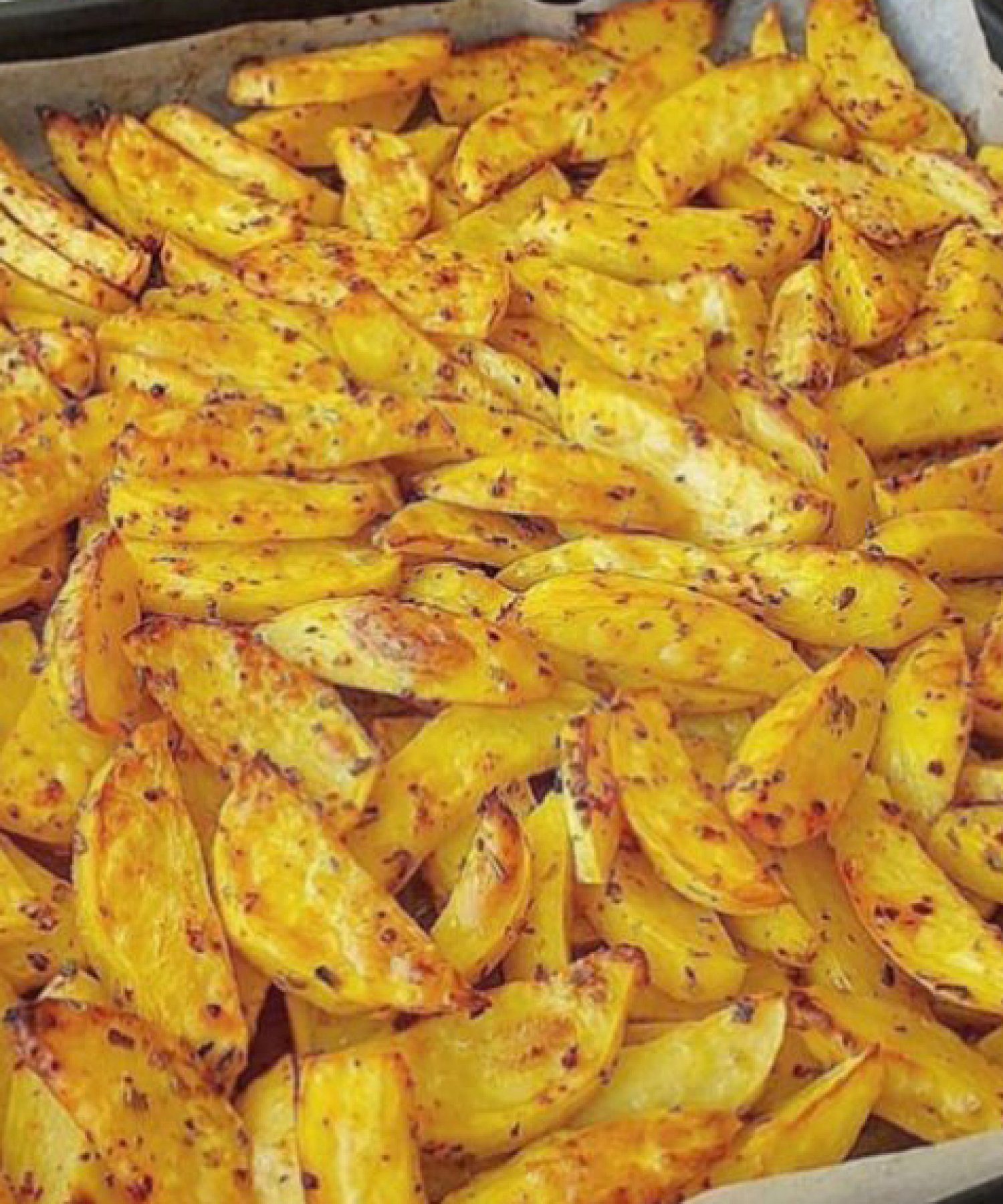 Fırında Baharatlı Patates Tarifi