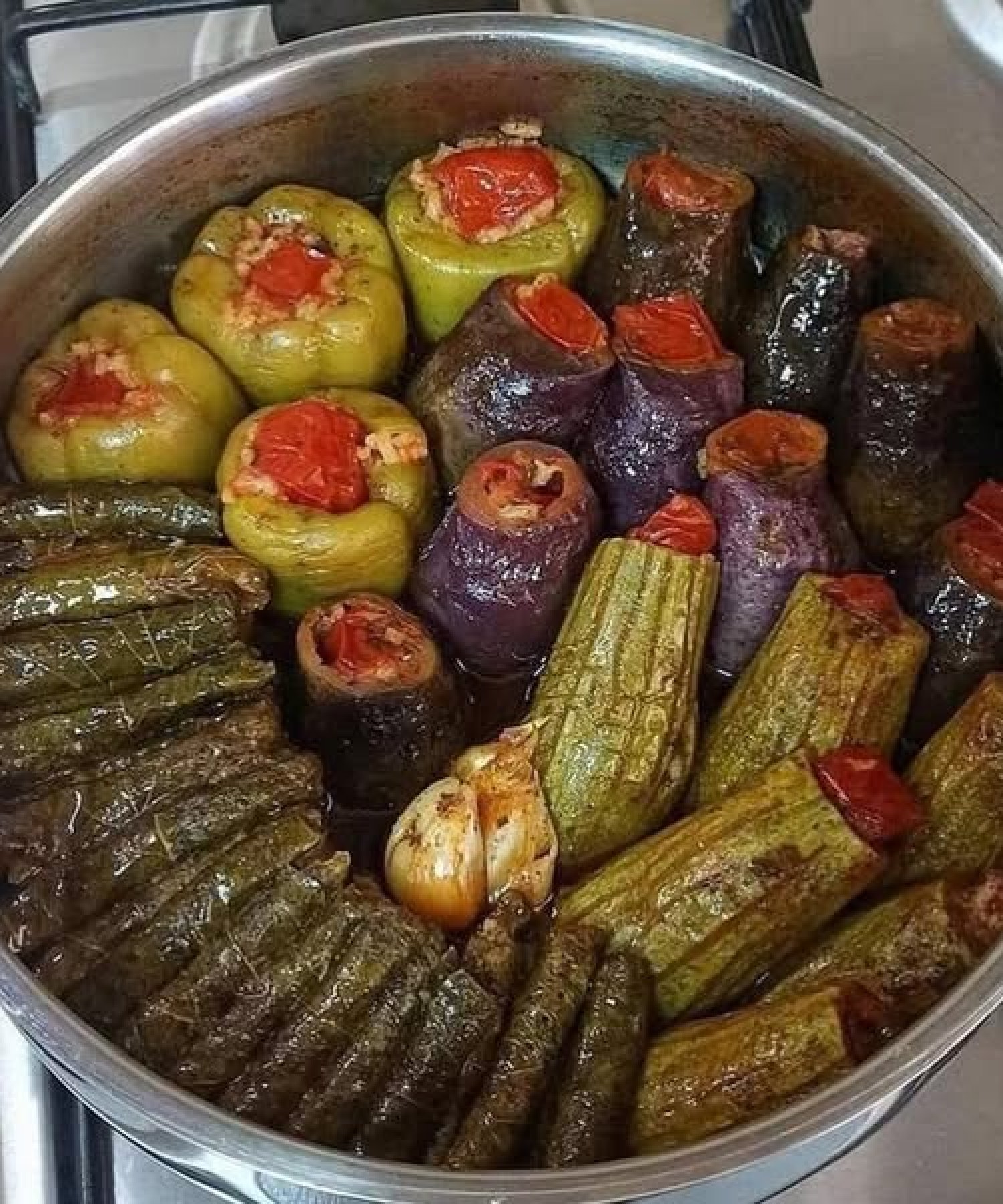 Annemin Karışık Dolma Tarifi