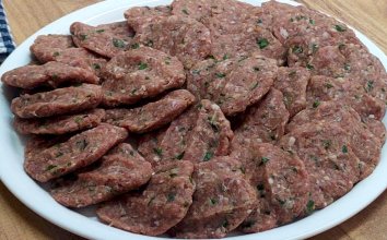 Pişmemiş Buzluk Köfte