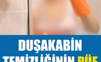 Duşa kabin temizliğinin püf noktaları