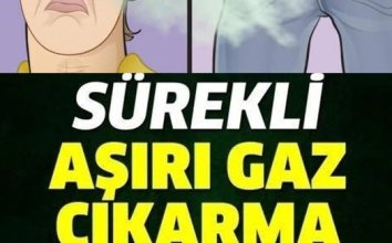 Sürekli gaz çıkarmak neyin belirtisidir?
