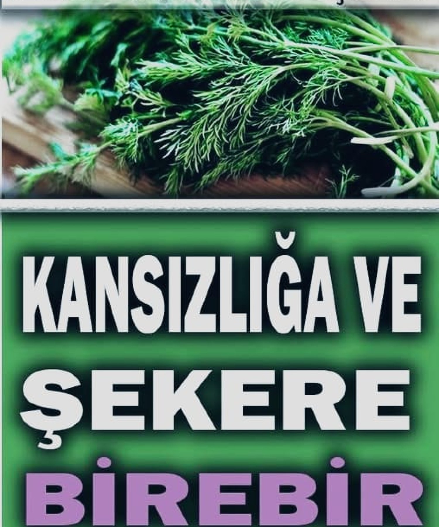Kansızlık ve şeker hastalığına birebir