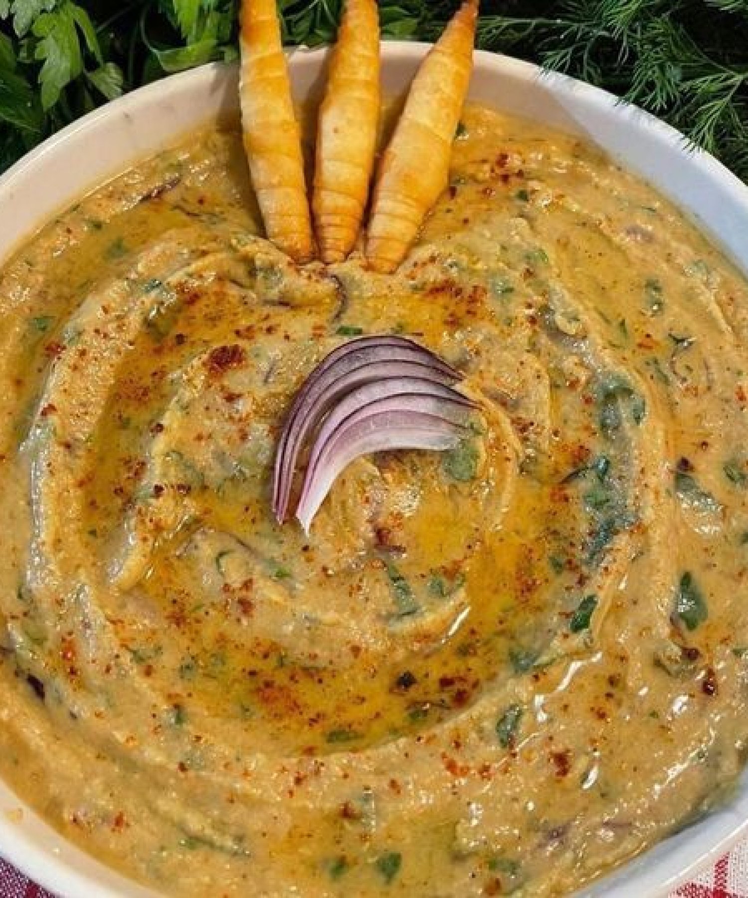 Eski Rum Mezesi Mercimek Ezmesi