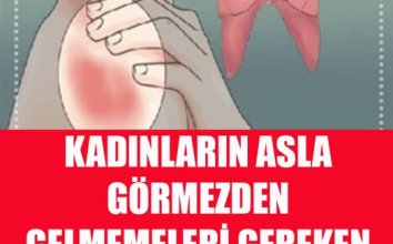 Kadınlarda belirtileri nelerdir