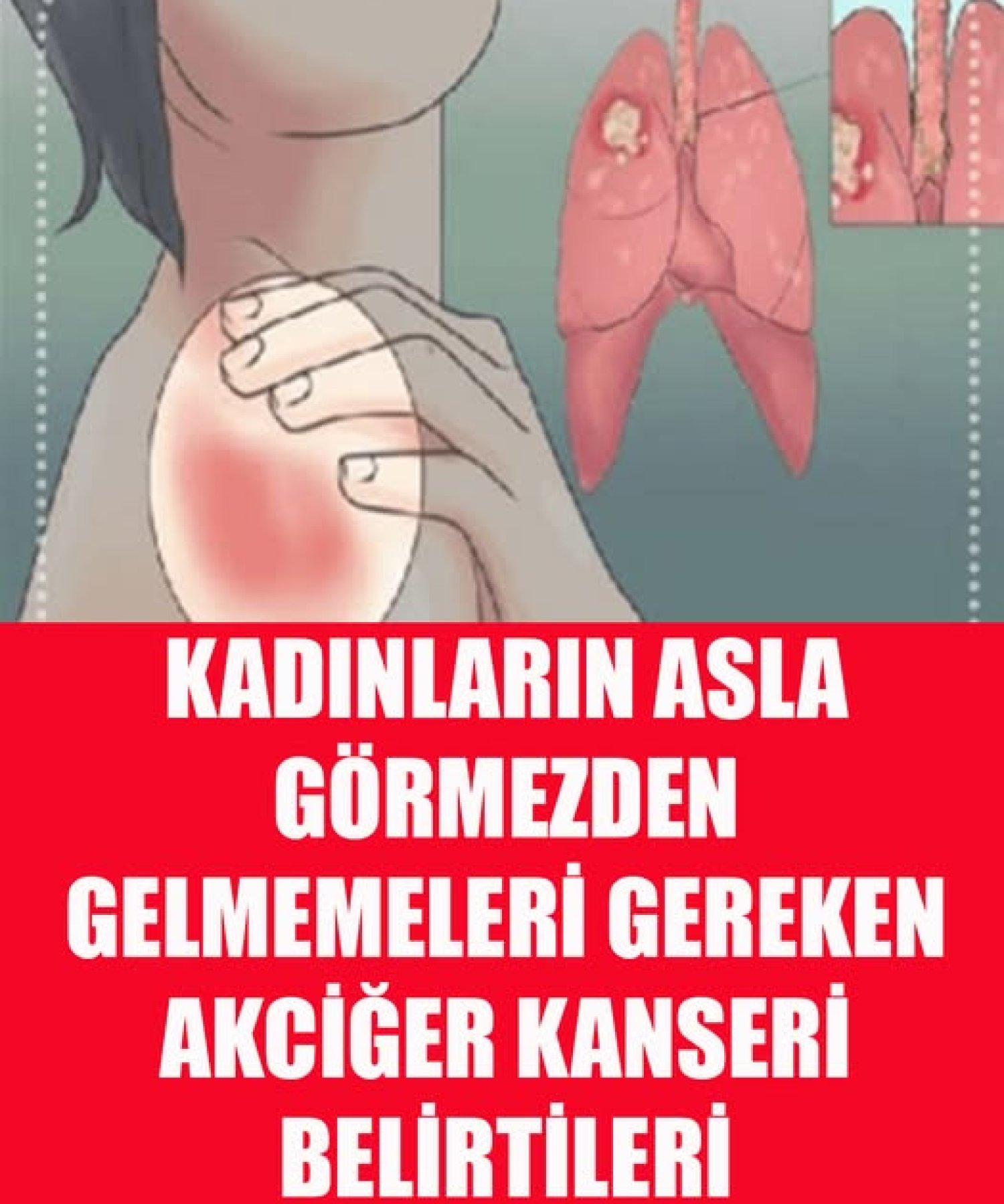 Kadınlarda belirtileri nelerdir