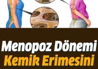 Menopoz Dönemi Kemik Erimesini Engelleyen Kür