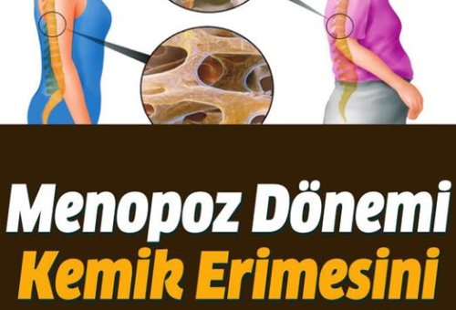 Menopoz Dönemi Kemik Erimesini Engelleyen Kür