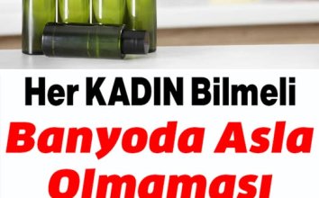 Banyonuzda Asla Bulundurmamanız Gereken 5 Şey