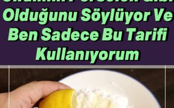 Porselen Gibi Bir Cilde Sahip Olmak İçin Uygulamanız Gereken Tarif