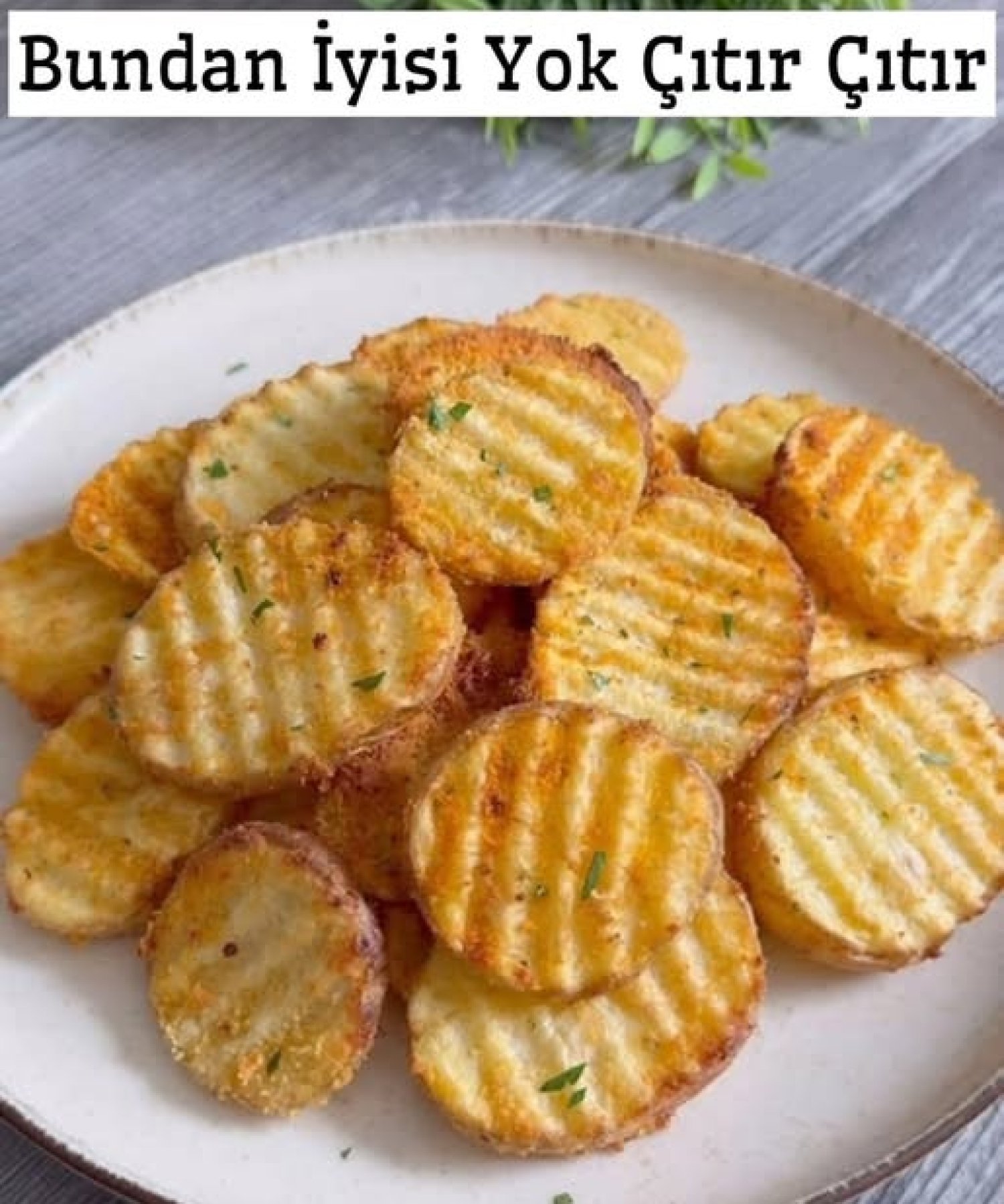 Fırında Çıtır Patates