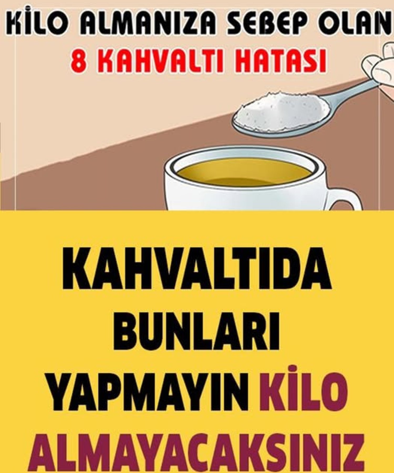 Kilo Almanıza Neden Olan 8 Kahvaltı Kusuru