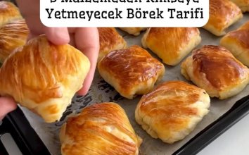 3 Malzemeden Kimseye Yetmeyecek Börek Tarifi