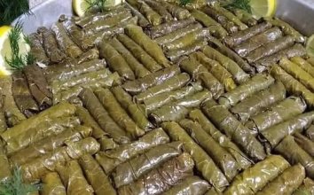 Ege Usulü Zeytinyağlı Yaprak Sarma