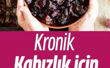Kronik Kabızlık İçin Mucizevi Kür