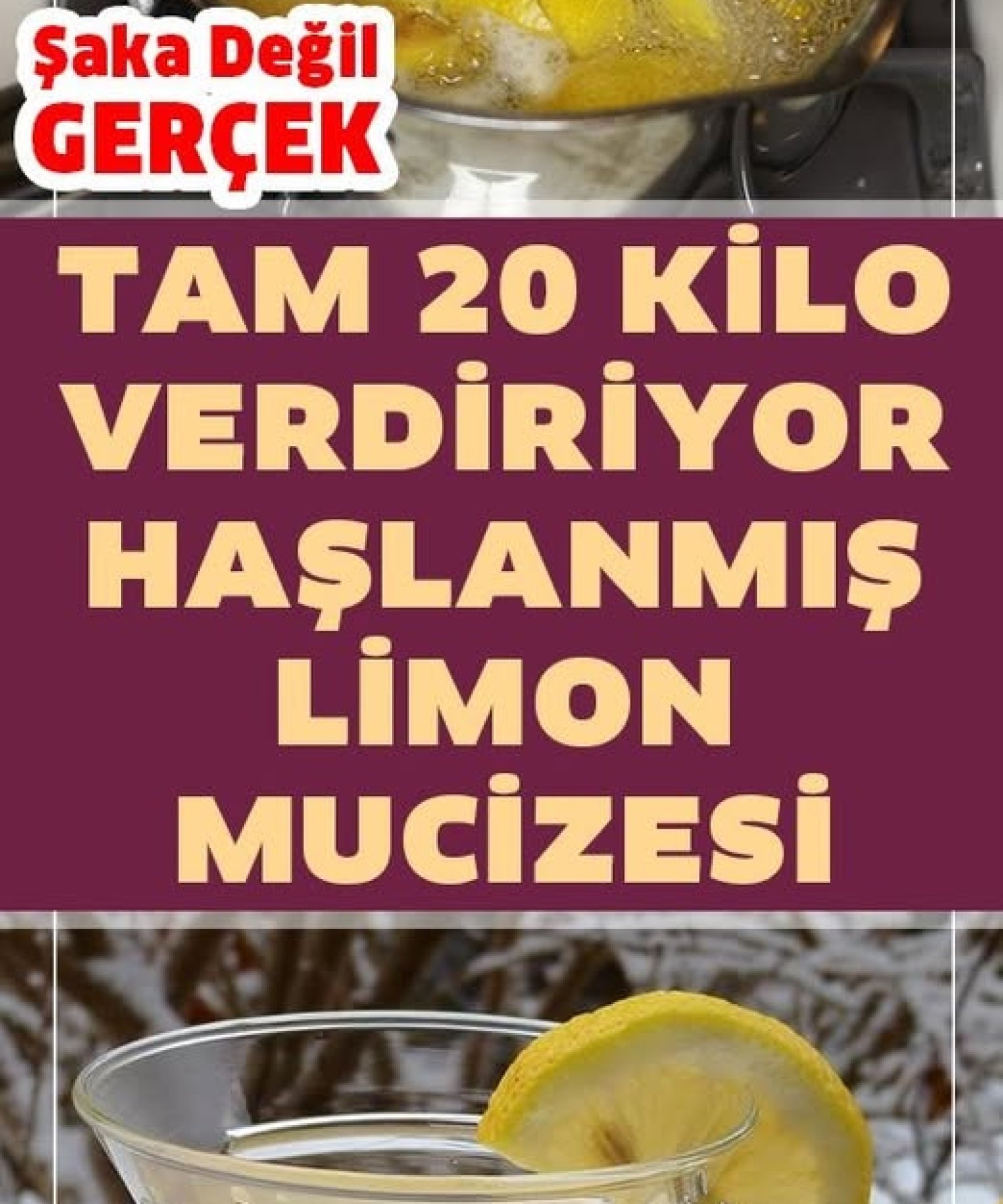 Haşlanmış Limon Sayesinde 20 Kilo Verebilirsiniz
