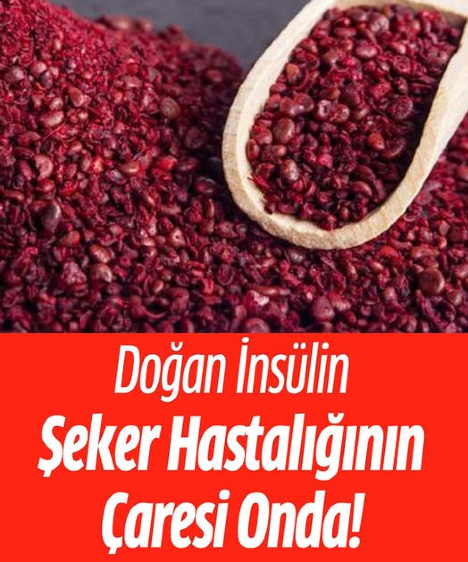 Şeker Hastalığının Çaresi Onda