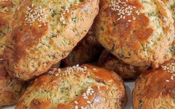 Lezzeti Benzersiz Kıyır Kıyır Dereotlu Poğaça Tarifi